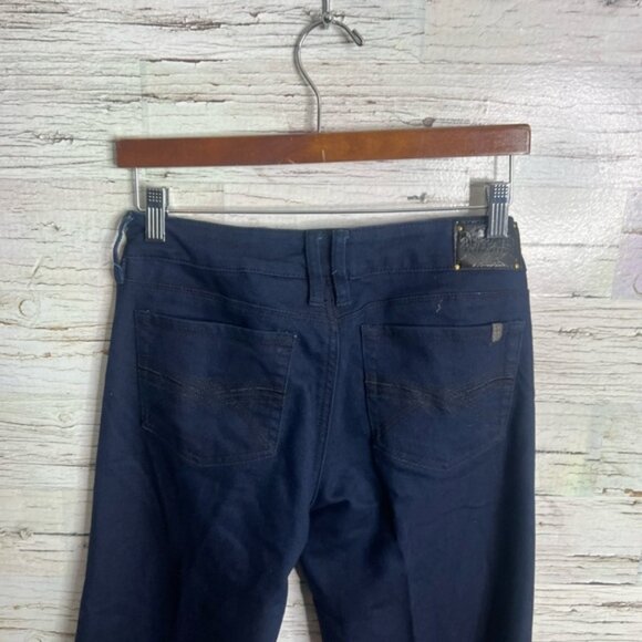 Buffalo David Bitton Women's Flare Jeans - Dark Blue Emmanuelle size 28 - Picture 6 of 8